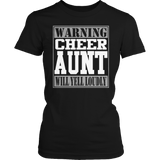 Warning Cheer Aunt will Yell Loudly